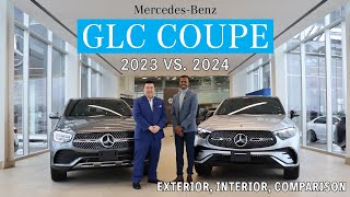 2023 vs 2024 Mercedes GLC 300 Coupe Comparison  MercedesBenz Burlington [upl. by Beaumont]