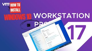 VMware Workstation  How to Install Windows 10 on VMware Workstation 17 [upl. by Eustache297]