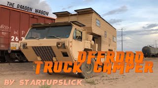 The DragonWagon A DIY Frankenstein Military Truck Camper [upl. by Awra866]