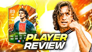 89 HEROES GINOLA PLAYER REVIEW EAFC 24 ULTIMATE TEAM [upl. by Aldrich]