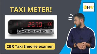 Taxi theorie examen  Taxameter Taximeter 2023 [upl. by Crellen]