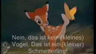 Bambi auf Niederländisch Deutsche Untertiteln [upl. by Florella]