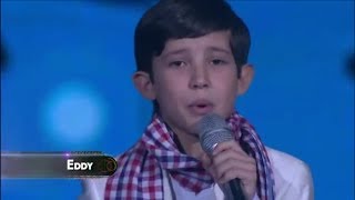 Eddy Valenzuela   DÉJAME LLORAR  Ricardo Montaner  Academia Kids Cover [upl. by Otrevlig475]