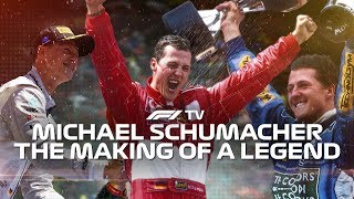 Michael Schumacher The Making of a Legend Exclusive F1TV Video [upl. by Zavala508]