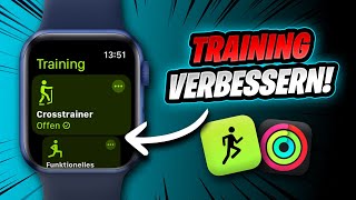 Apple Watch Training und Fitness App RICHTIG benutzen ⌚ [upl. by Mckenzie]