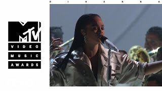 Rihanna  Stay  Love On The Brain  Diamonds Live From The 2016 MTV VMAs [upl. by Audsley826]