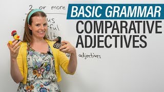 English Grammar Comparative Adjectives [upl. by Ury]