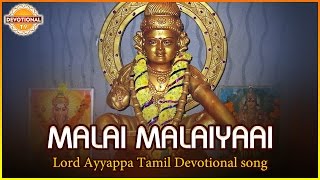 Ayyapppa Swami Tamil Devotional Songs  Malai Malaiyaai Tamil Folk Song  Devotional TV [upl. by Adnarim]