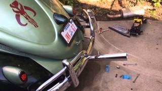 VW Bug Stinger Exhaust 1835cc with CAM [upl. by Ramirolg]