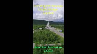 Utsjoki Ohcejohka  Norway Border Crossing Lapland  Mavic Air 2S Aerial FootageShorts [upl. by Amar507]