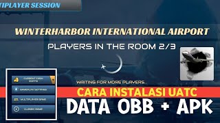 How to Install data obb  Apk Livery ‼️ Unmatched Air Traffic Control M0D Version [upl. by Odlanir]