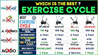 Best Exercise Cycle for Home in India 2024⚡Reach vs beatXP vs PowerMax vs Sparnod [upl. by Choong]