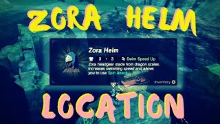 Zora Helm Location Zelda BOTW [upl. by Fields]