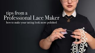 Shuttle Tatting Tips 4 Techniques to Improve Your Tatting [upl. by Lewls]