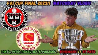 THE FAI CUP FINAL 2023 Bohemians vs St Patricks Athletic at the Aviva [upl. by Ivy]