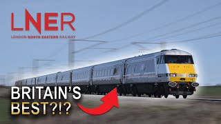 LNERs FANTASTIC Intercity 225  Britains BEST First Class [upl. by Mcgrath]