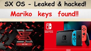 Switch news  Mariko security keys found amp made public SX OS 30 leaked amp hacked Whats next [upl. by Llemar87]