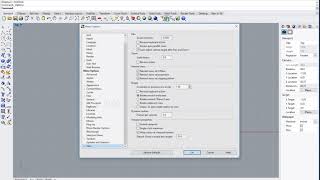 Rhino 6 Lesson 01 Opening Rhino 6Default Templates and Changing Units [upl. by Odlabu]