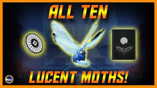 Destiny 2 All 10 Lucent Moth Locations In The Throne World Lepidopterist Triumph [upl. by Eiralav74]