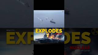 What If Nuclear Aircraft Carrier Explode shorts trending viralvideo aircraftcarrier facts [upl. by Zemaj]