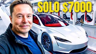 Elon Musk FINALMENTE reveló el NUEVO coche Tesla de 7000 dólares [upl. by Oina]