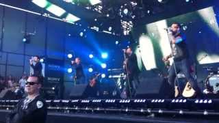 HD Backstreet Boys As Long As You Love Me Live on Jimmy Kimmel Live [upl. by Vivica]