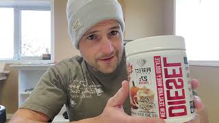 Review Perfect Sports Diesel New Zealand Whey Protein Pumpkin Spice Latte [upl. by Seigel995]