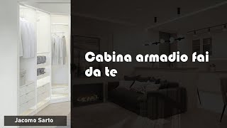 Come Creare Una Cabina Armadio Fai Da Te Semplice Ed Economica Di Febbraio [upl. by Innos]