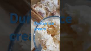 Durian ice cream 1 can condensed milk 3 packs 250 ml nestle cream fresh durian seeds removed [upl. by Ibrab]