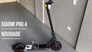 NOVO PATINETE ELÉTRICO XIAOMI PRO 4 [upl. by Aryek842]