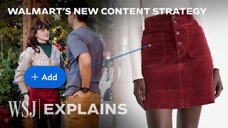 What Walmart’s First Shoppable Series Says About the Future of Ads  WSJ [upl. by Oirelav886]