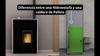 Diferencia entre una Hidroestufa y una Caldera de Pellets [upl. by Cardie725]