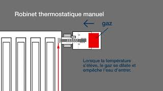 Buderus  Comment fonctionne un thermostat de radiateur [upl. by Naenej]