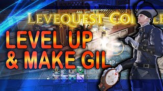 How to Make Gil and Level Up Quickly with Crafter Levequests in FFXIV [upl. by Monique589]