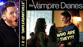 The Vampire Diaries REACTION 1x12 Unpleasantville  SOME NEW CHARACTERS [upl. by Mathre47]