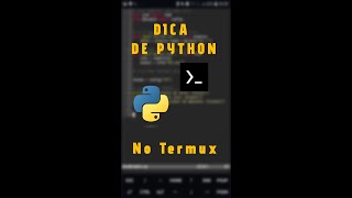 DICA DE PYTHON NO TERMUX esconder apikey e login [upl. by Enahpets172]