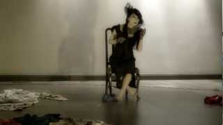 Kaoru Okumura solo butoh quotShadow Flowerquot  772012 [upl. by Kwok]