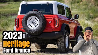 2023 Ford Bronco Heritage modern classic [upl. by Iahk]