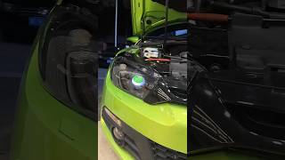 Devil eyes lights for car modifications Blazexel carlover caraccessories carmodification cars [upl. by Marsiella]