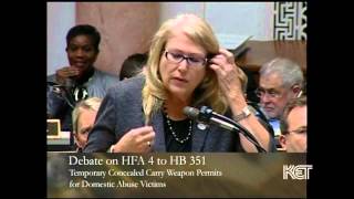 Rep Diane St Onge Questions Concealed Carry Measure for Abuse Victims [upl. by Maxim]