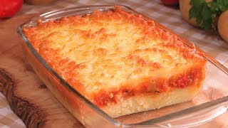 Pastel de Patata y Pisto  Receta muy Fácil y Deliciosa [upl. by Raila]