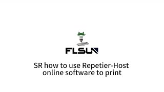 SR how to use RepetierHost online software to print [upl. by Dlopoel]