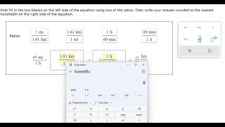 Word problem involving conversion between compound units using dimensional analysis [upl. by Durer]