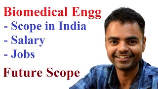 Scope of Biomedical Engineering in India Salary Govt Jobs Private Jobs Future Opportunities [upl. by Rajewski]