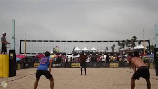 2018 AVP Manhattan Mens Open Amorim amp del Sol vs Brock amp Ryan [upl. by Doelling]