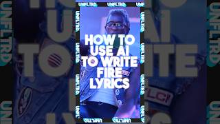 How To Use AI to Write Lyrics for SongWriters  NO More Writers Block podcast rapper artists [upl. by Namron]