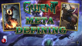 THE BANISHED META  GWENT BANISHED SEASONAL EVENT NILFGAARD DECK [upl. by Elfont615]