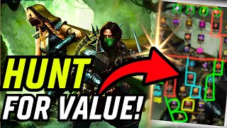 FULL HUNTERS PATH EVENT BREAKDOWN DIG DEEP FOR VALUE  RAID SHADOW LEGENDS [upl. by Nilyahs]