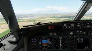 Ryanair Boeing 737 Landing at London Stansted Airport  XPlane 12 [upl. by Anairad]