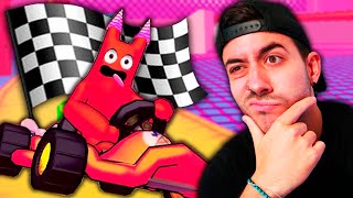 ¿COMO SERIA GARTEN OF BANBAN EN MARIO KART 🚗  REACCION KARTING OF BANBAN TRAILER [upl. by Inihor]